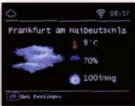 Imperial DABMAN i410 BT - Weather - 2