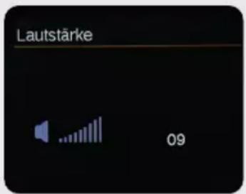 Imperial DABMAN d105 - Lautstärke einstellen - 1