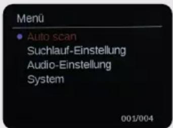 Imperial DABMAN d105 - FM Sendersuchlauf - 1