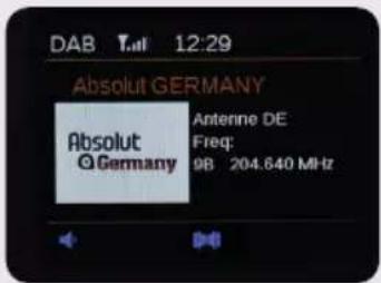 Imperial DABMAN d105 - DAB Radiosender aus der Favoritenliste aufrufen - 1
