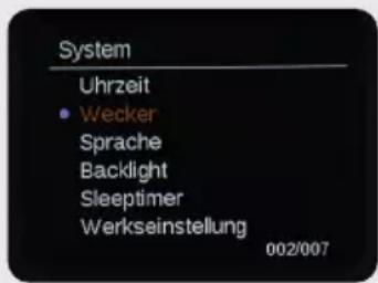Imperial DABMAN d105 - Wecker Alarm einstellen - 1