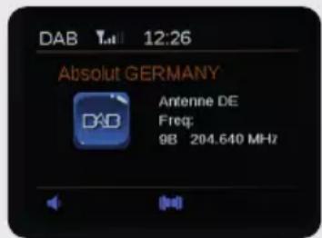 Imperial DABMAN d105 - DAB/DAB+ zenderinformatie - 1