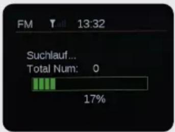 Imperial DABMAN d105 - FM Sendersuchlauf - 2