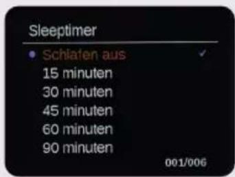 Imperial DABMAN d105 - Sleeptimer einstellen - 2
