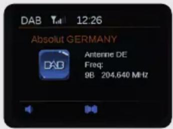 Imperial DABMAN d105 - DAB/DAB+ Senderinformationen - 1