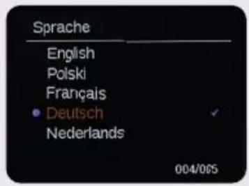Imperial DABMAN d105 - Sprache - 1