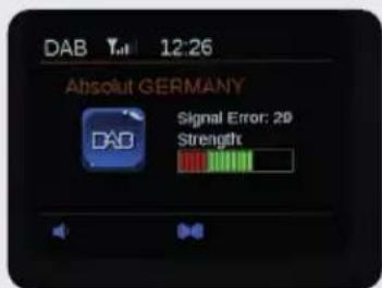 Imperial DABMAN d105 - DAB/DAB+ station information - 2