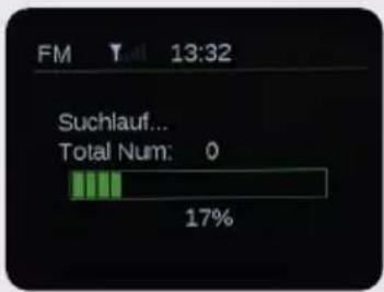 Imperial DABMAN d105 - FM station scan - 2