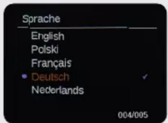 Imperial DABMAN d105 - Sprache - 2