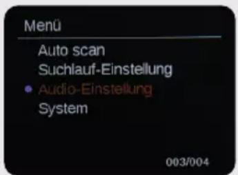 Imperial DABMAN d105 - FM Audio-Einstellungen - 1