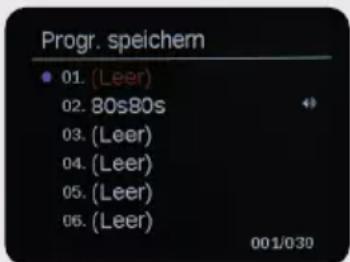 Imperial DABMAN d105 - DAB-radiostations opslaan in favorietenlijst - 2