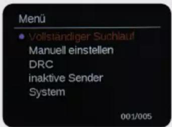 Imperial DABMAN d105 - DAB/DAB+ Sendersuchlauf - 1
