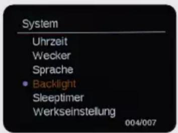 Imperial DABMAN d105 - Achtergrondverlichting - 1