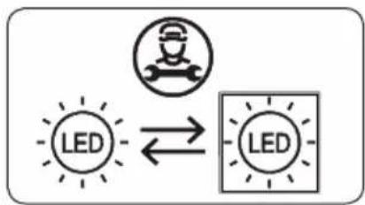 CONTINENTAL EDISON CEF2D240WE - Sostituzione dell'illuminazione LED - 2