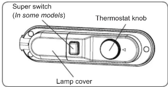 CONTINENTAL EDISON CEF2D240WE - Thermostat Setting - 2