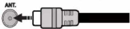 CONTINENTAL EDISON CELED32HD24B3 - Collegamento antenna - 1