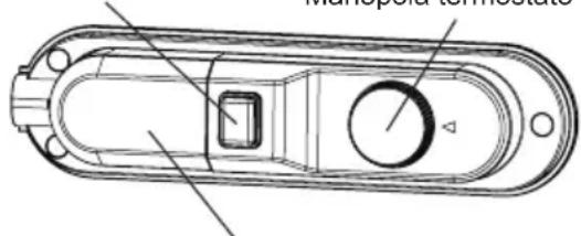 CONTINENTAL EDISON CEF2D240BE - Regolazione del termostato - 2