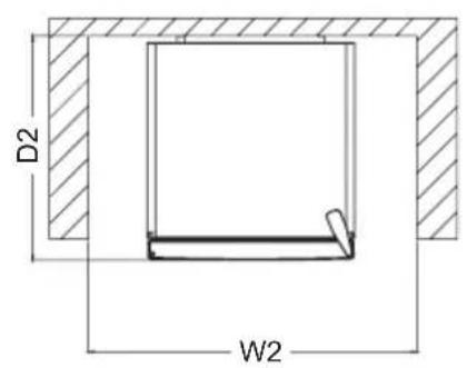 CONTINENTAL EDISON CEF2D240BE - Dimensoes - 3