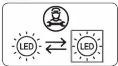 CONTINENTAL EDISON CEF2D240BE - Substituir a iluminação LED - 2