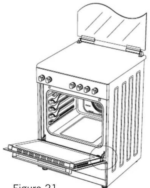 GERMANIA BA6GX - Assemblage De La Porte Du Four - 1