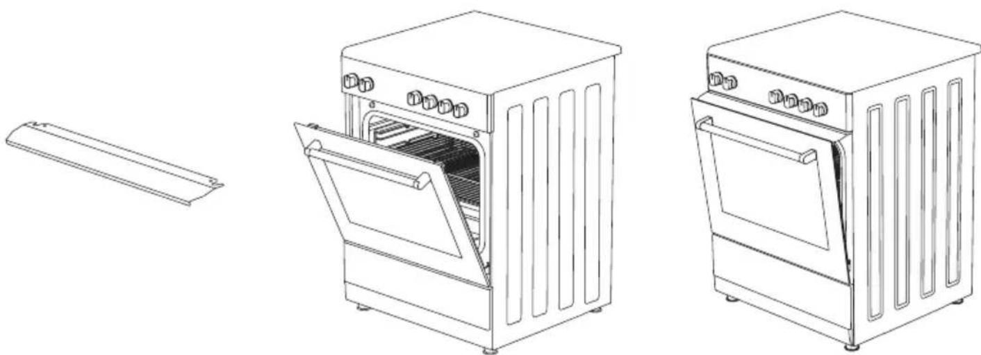 GERMANIA BA6GX - Using The Grill Deflector Sheet \* - 1