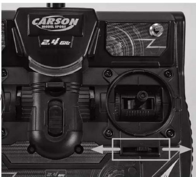 Carson Linde H 40 D - g. Trim de direction - 2