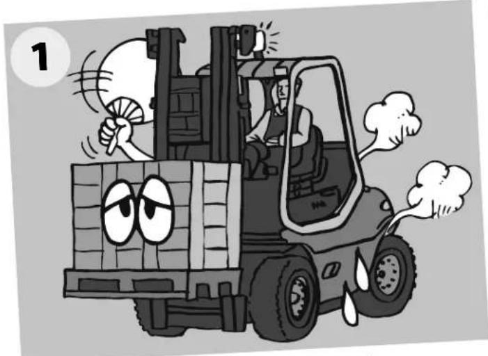 Carson Linde H 40 D - h. Now You Can Set off on Your Travels with Your CARSON Model Forklift!!! - 1