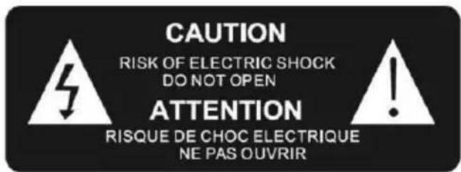 BIGBEN PARTYBTHPMAX - Safety warning and notice - 2