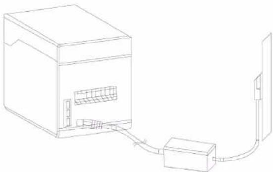 Renkforce RF-HSP-500 - Connecting the power supply unit - 1