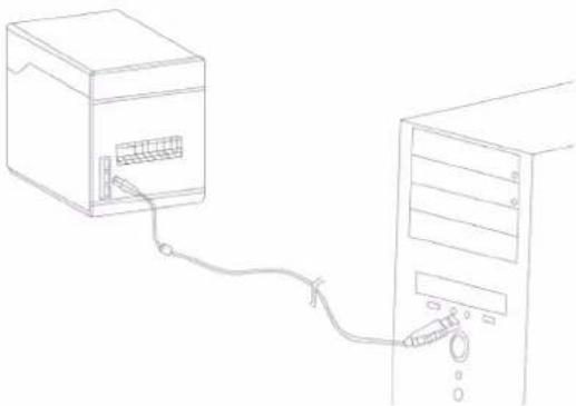 Renkforce RF-HSP-500 - Connecting the USB cable - 2