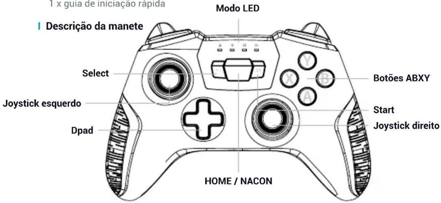 Nacon Cloud Gaming Controller - Garantia - 1