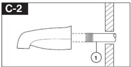 DELTA T14459 - Slip-On Installation - 1