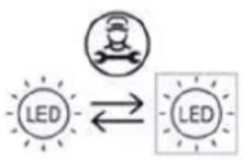 LA SOMMELIERE LSBI36BDZ - Sostituzione della lampada di illuminazione - 1