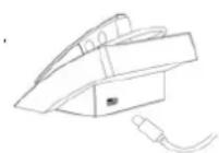 Renkforce RF-WE-510 - b) Het laadstation opladen - 1