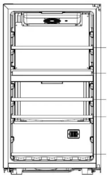 LA SOMMELIERE SLS32DZBLACK - Layout recommendations: - 1
