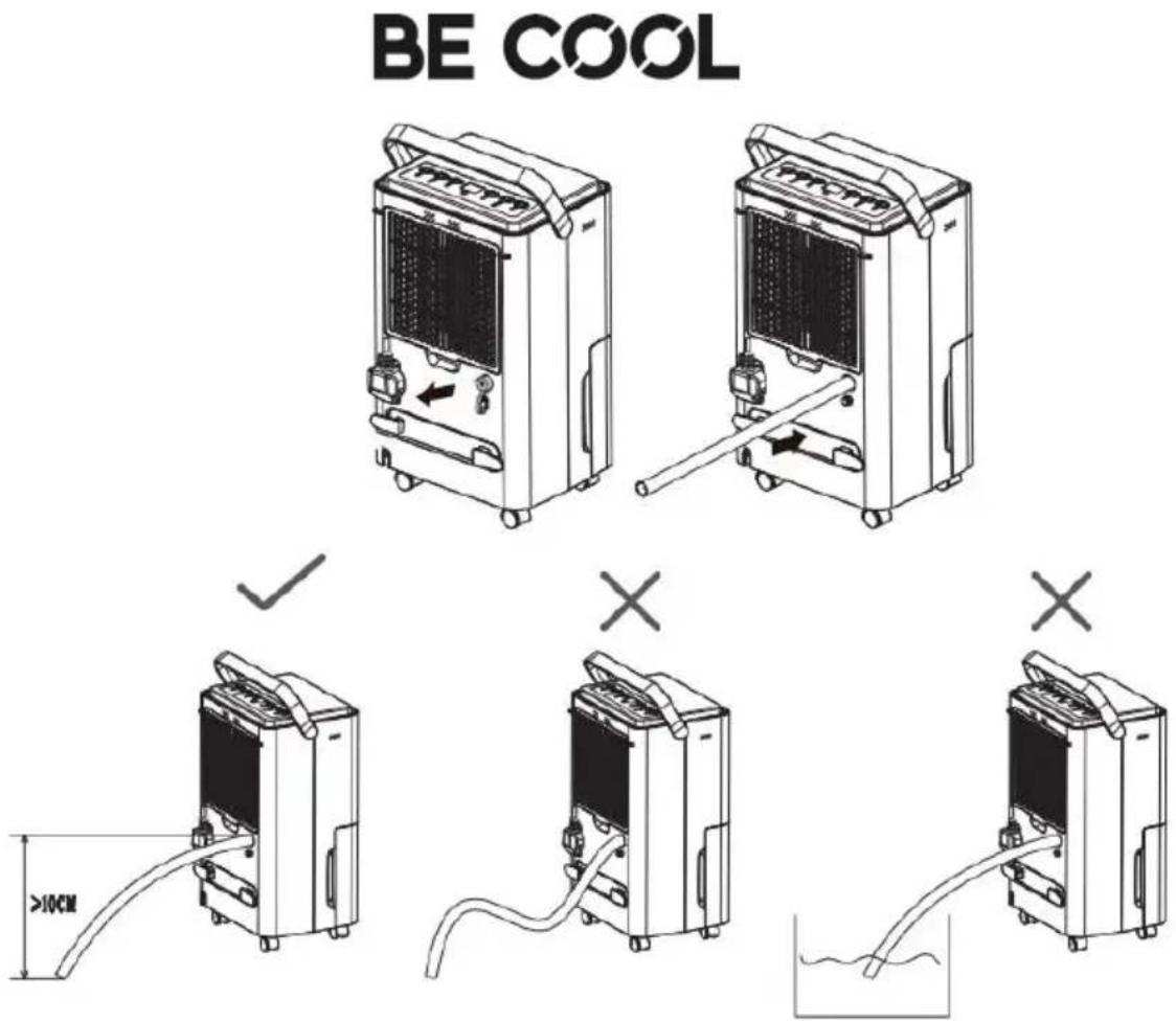 Be Cool BC10LEF2301 - Si se utiliza con un tubo de desagüe - 1