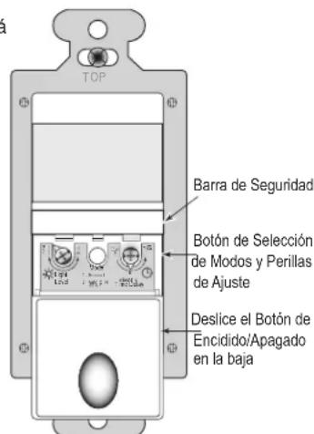 LEGRAND RH250W - Ajuste del Nivel de Luz Natural - 3