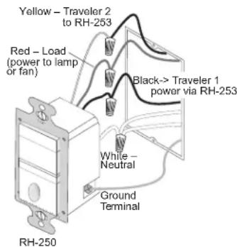 LEGRAND RH250W - Adjusting the Time Delay - 2