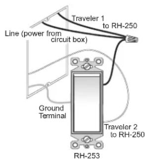 LEGRAND RH250W - Adjusting the Time Delay - 3