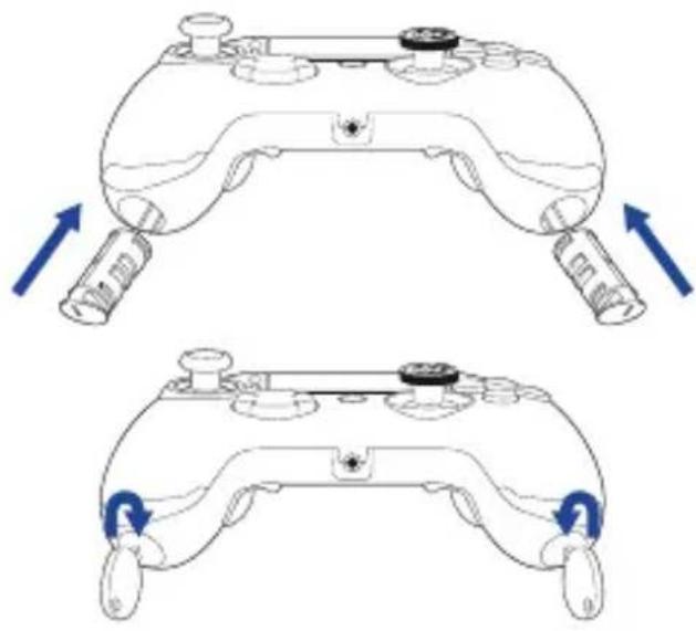 Nacon Revolution Pro Controller 2 - Para modificar el peso del mando, tienes que: - 2