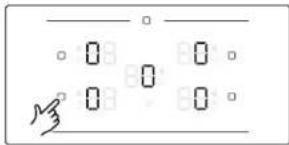SAMSUNG NZ36C3060UK - Select cooking zone and heat setting - 1