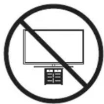 SAMSUNG UA65RU7300S - Precaução de segurança: Fixação do televisor à parede de modo a evitar quedas - 1
