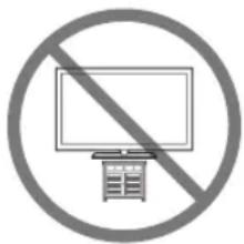 SAMSUNG UA43KU7500W - Safety Precaution: Securing the TV to the wall - 1