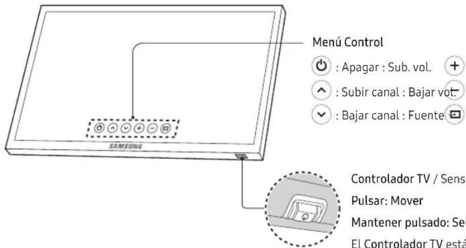 SAMSUNG UA43KU7500W - Uso de la Controlador TV - 1
