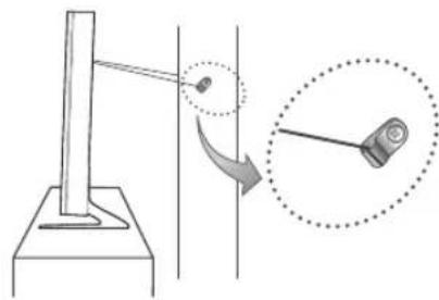 SAMSUNG UA43KU7500W - Precaução de segurança: Fixação do televisor à parede - 4