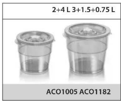 Magic Vac P0606ED - CONTENITORI - CANISTERS - RÉCIPIENTS BEHÄLTER - CONTENEDORES - RECIPIENTES - 5