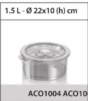 Magic Vac P0116ED - CONTENITORI - CANISTERS - RÉCIPIENTS BEHÄLTER - CONTENEDORES - RECIPIENTES - 1