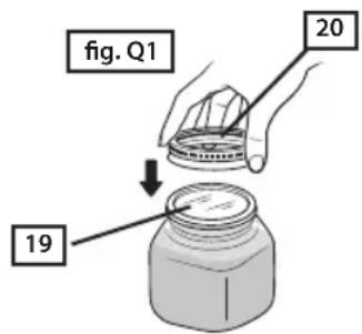Magic Vac P0116ED - 9.3- Packing in glass jars sealed with metal lids (Leifheit type) - 1
