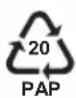 Magic Vac P0116ED - Packaging disposal - 1