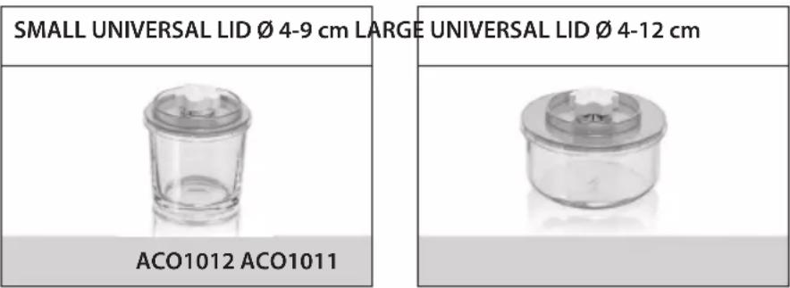 Magic Vac P0116ED - COPERCHI - LIDS - COUVERCLES - DECKEL - TAPAS - TAMPAS - 1